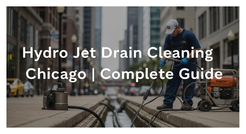 Hydro Jet Drain Cleaning: A Local Plumber’s Powerful Solution.
