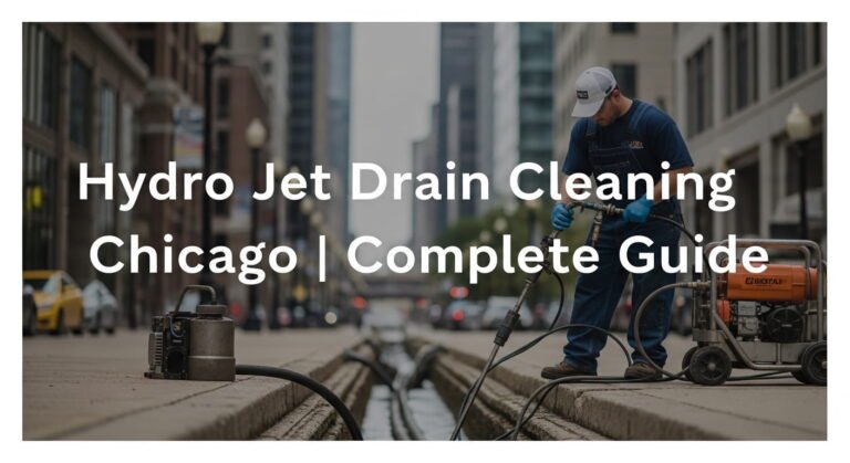 Hydro Jet Drain Cleaning Chicago | Complete Guide