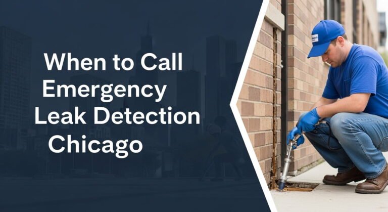 When to Call Emergency Leak Detection Chicago