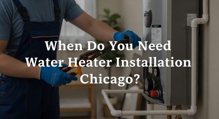 When Do You Need Water Heater Installation Chicago?